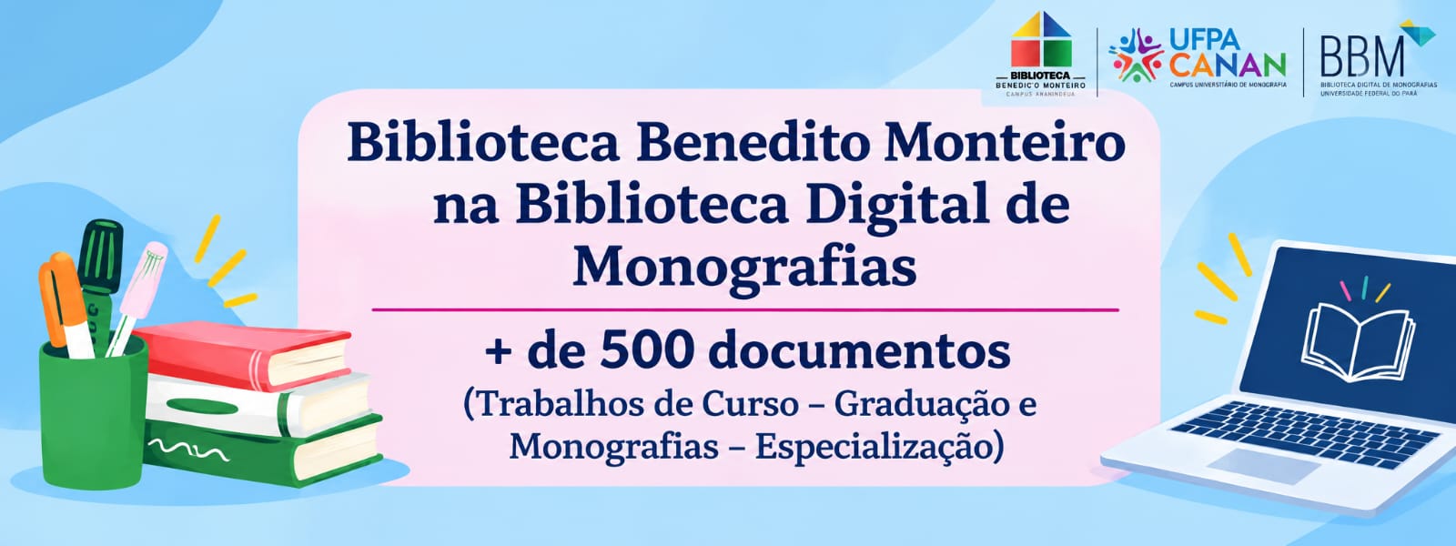 Comunidades e Coleções do Campus Ananindeua na Biblioteca Digital de Monografias da UFPA